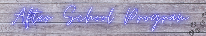 After School Program Banner